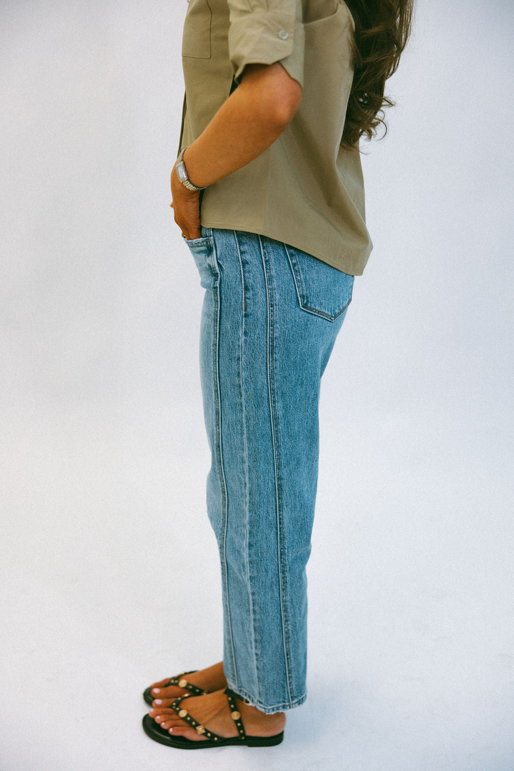 The Fifth Avenue Barrel Jean