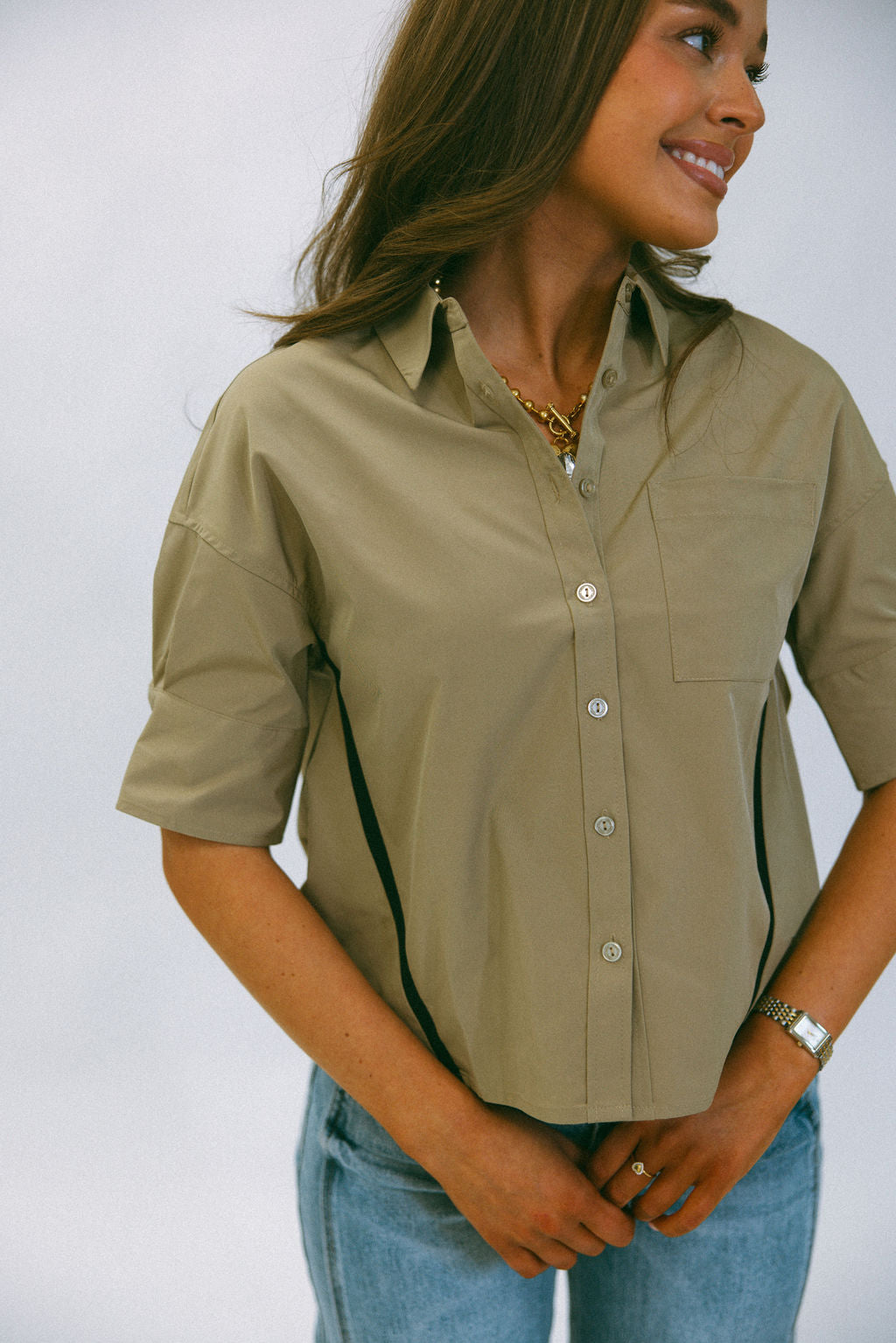 The Modern Muse Button-Up
