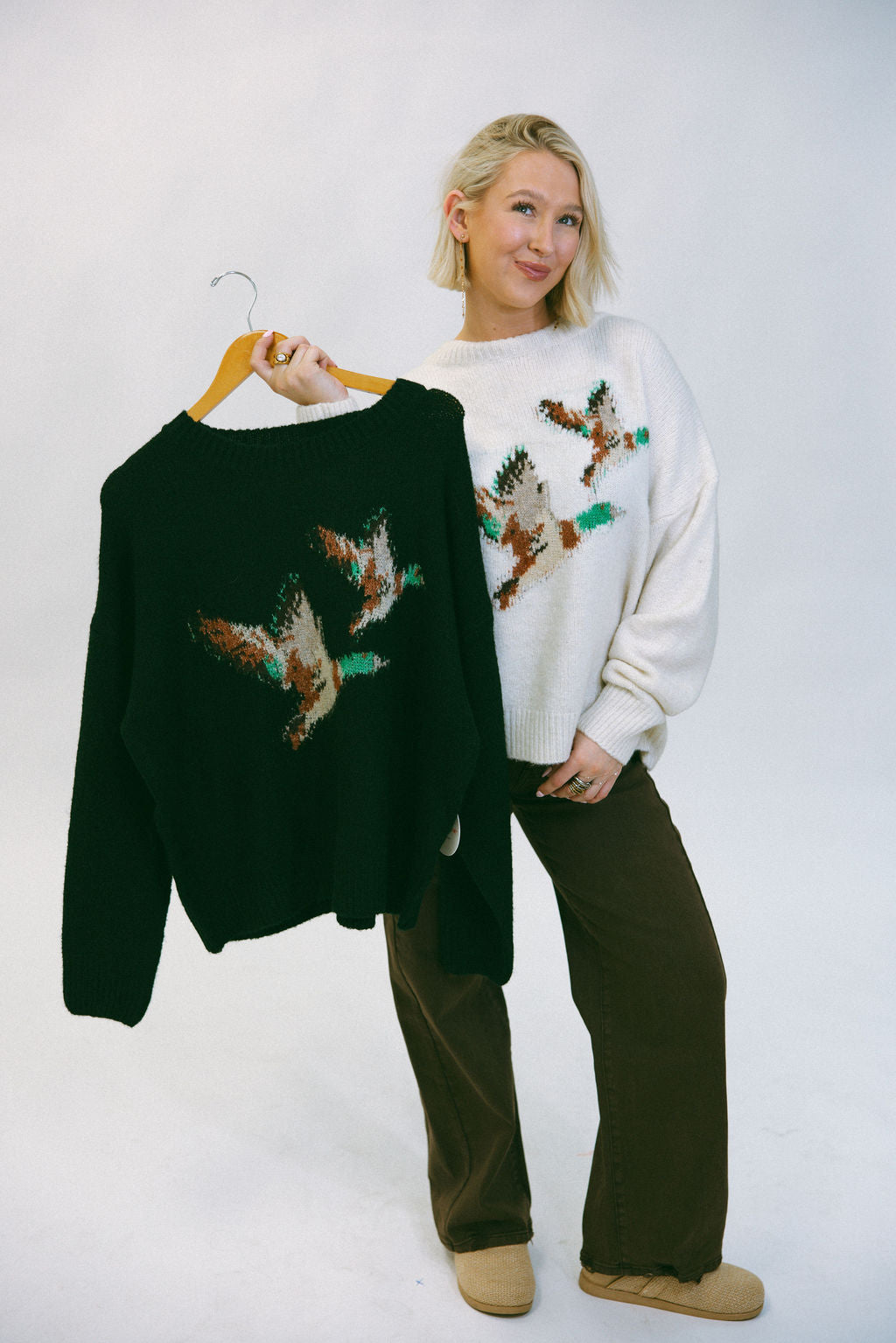 Fly Away Sweater - Hunter Green