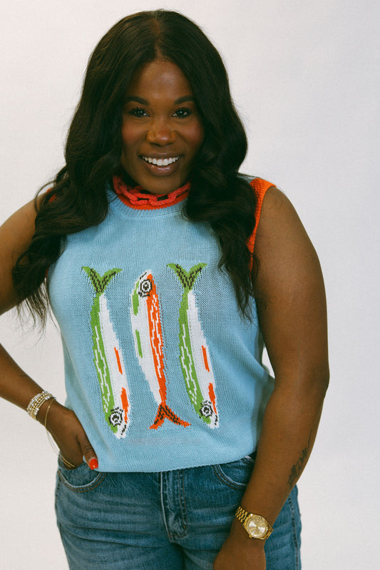 Fresh Off the Boat Knit Tank