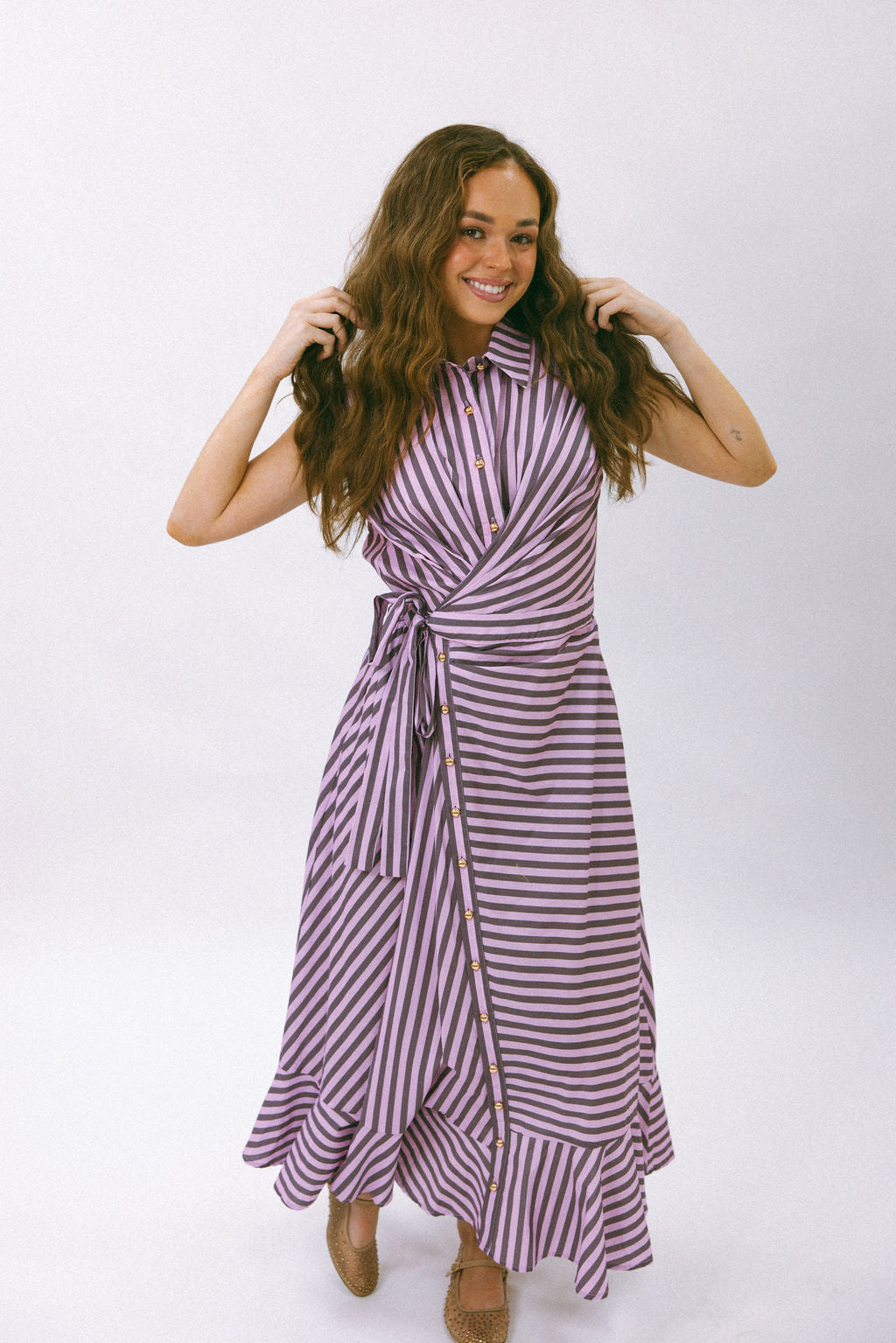The Rosy Cocoa Dress
