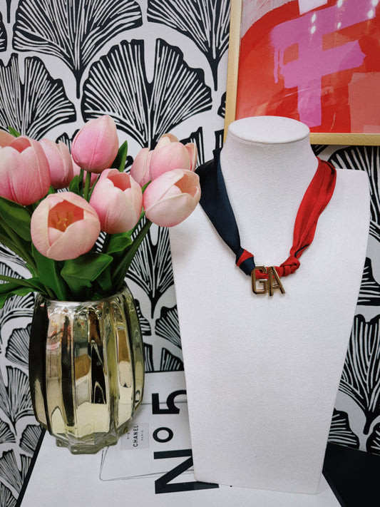 GA Scarf Necklace