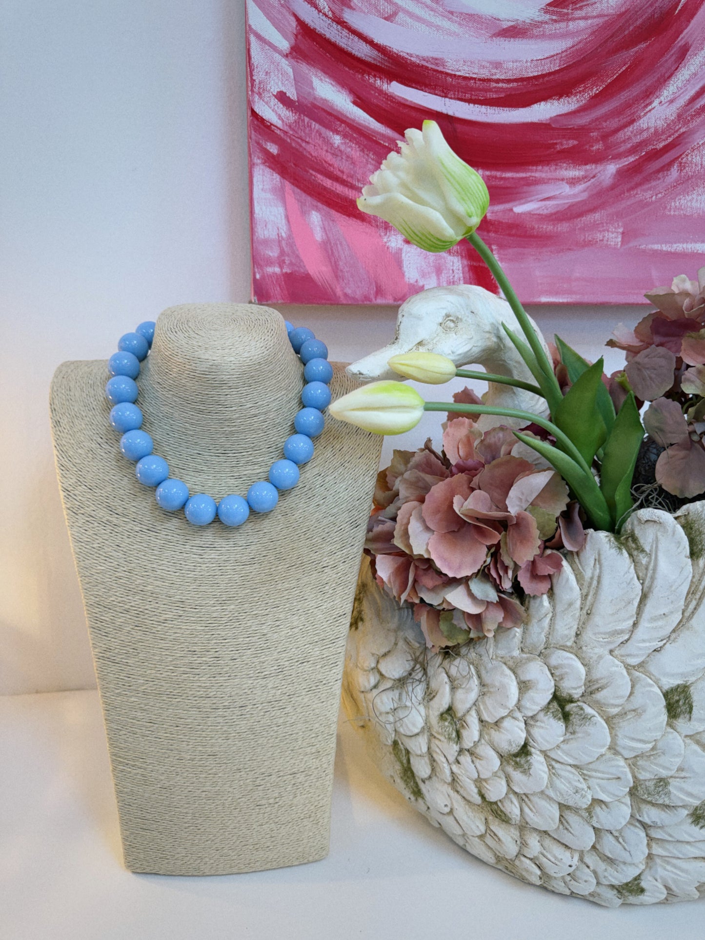 Big Attitude Necklace - Blue