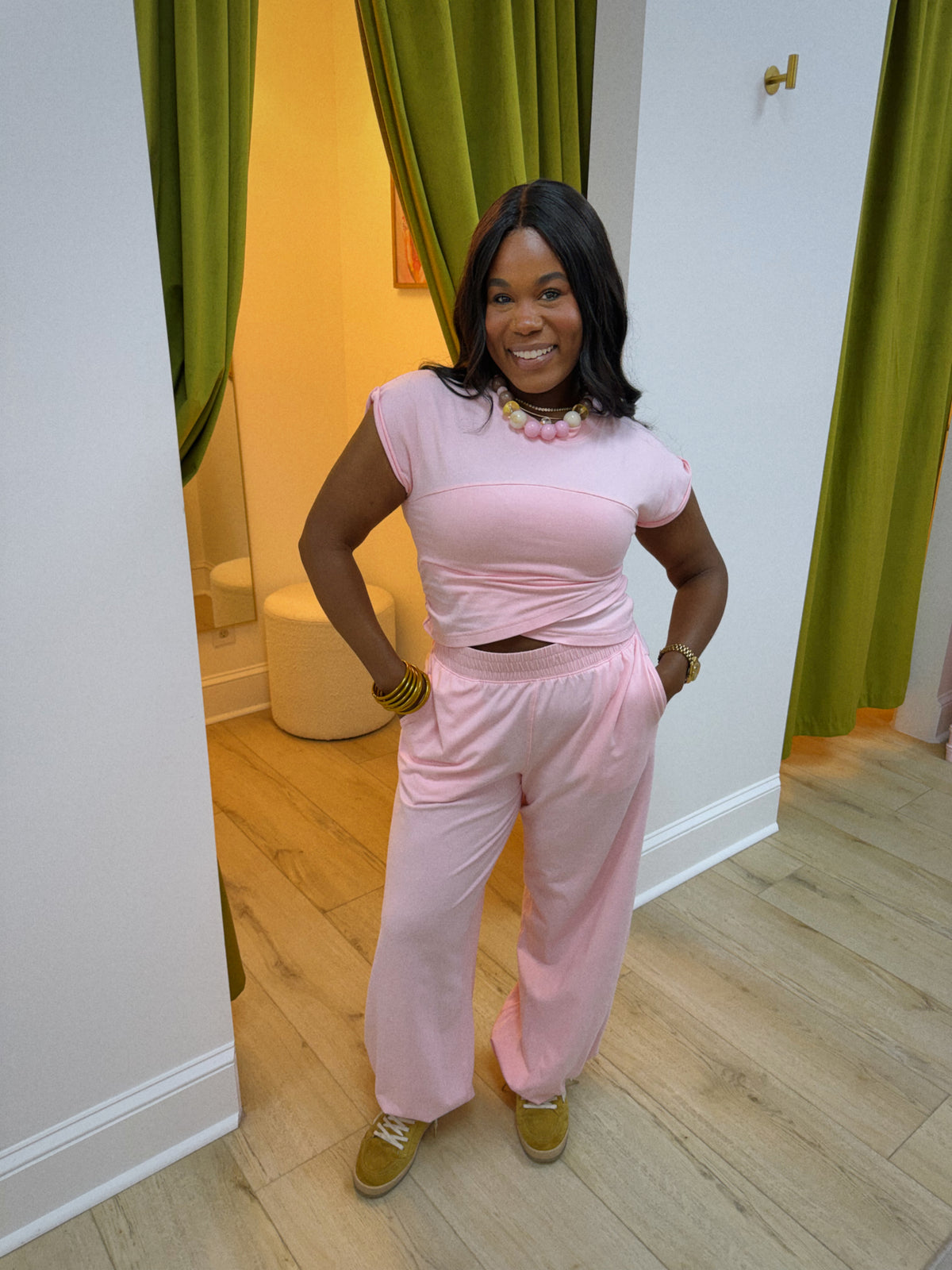 Off Duty Set - Light Pink