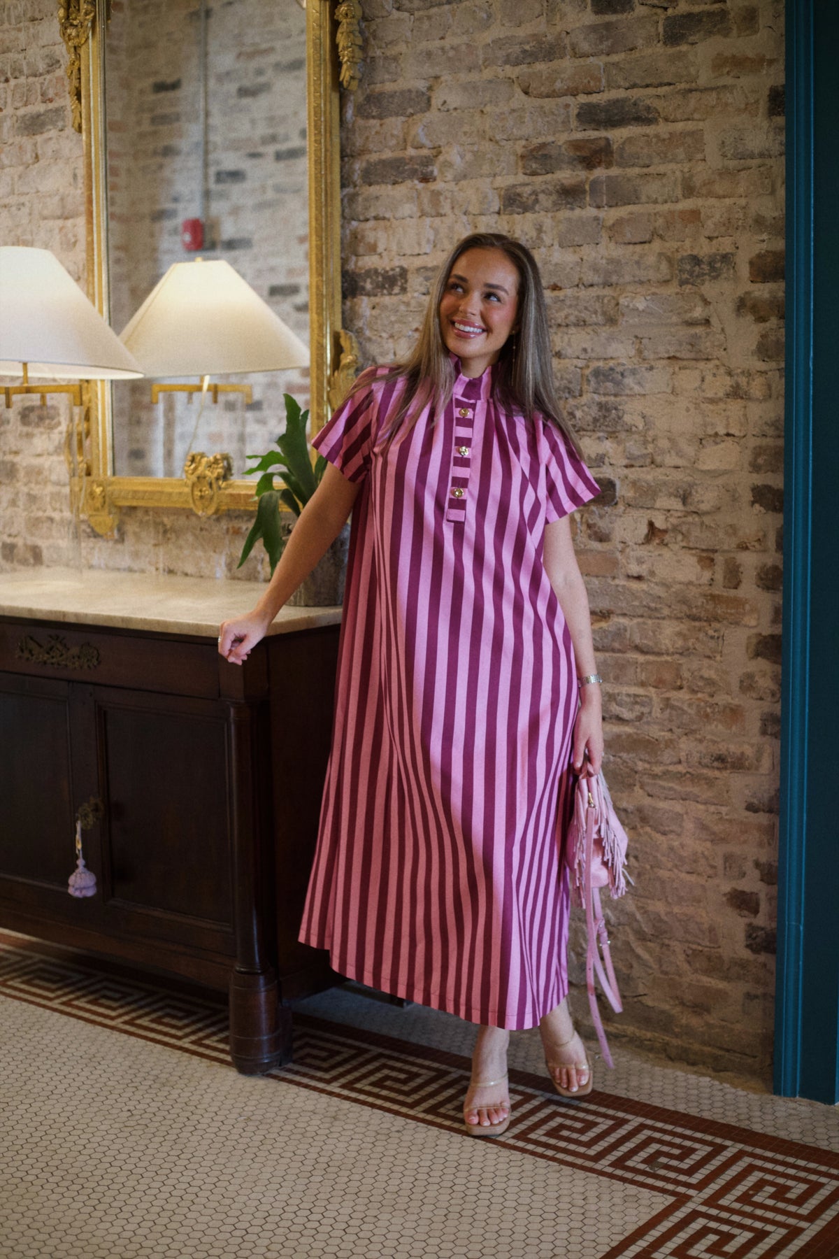 Sweet Talk Striped Dress