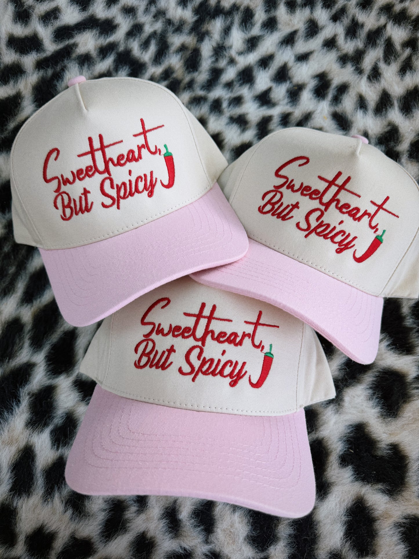 Sweetheart But Spicy Trucker Hat