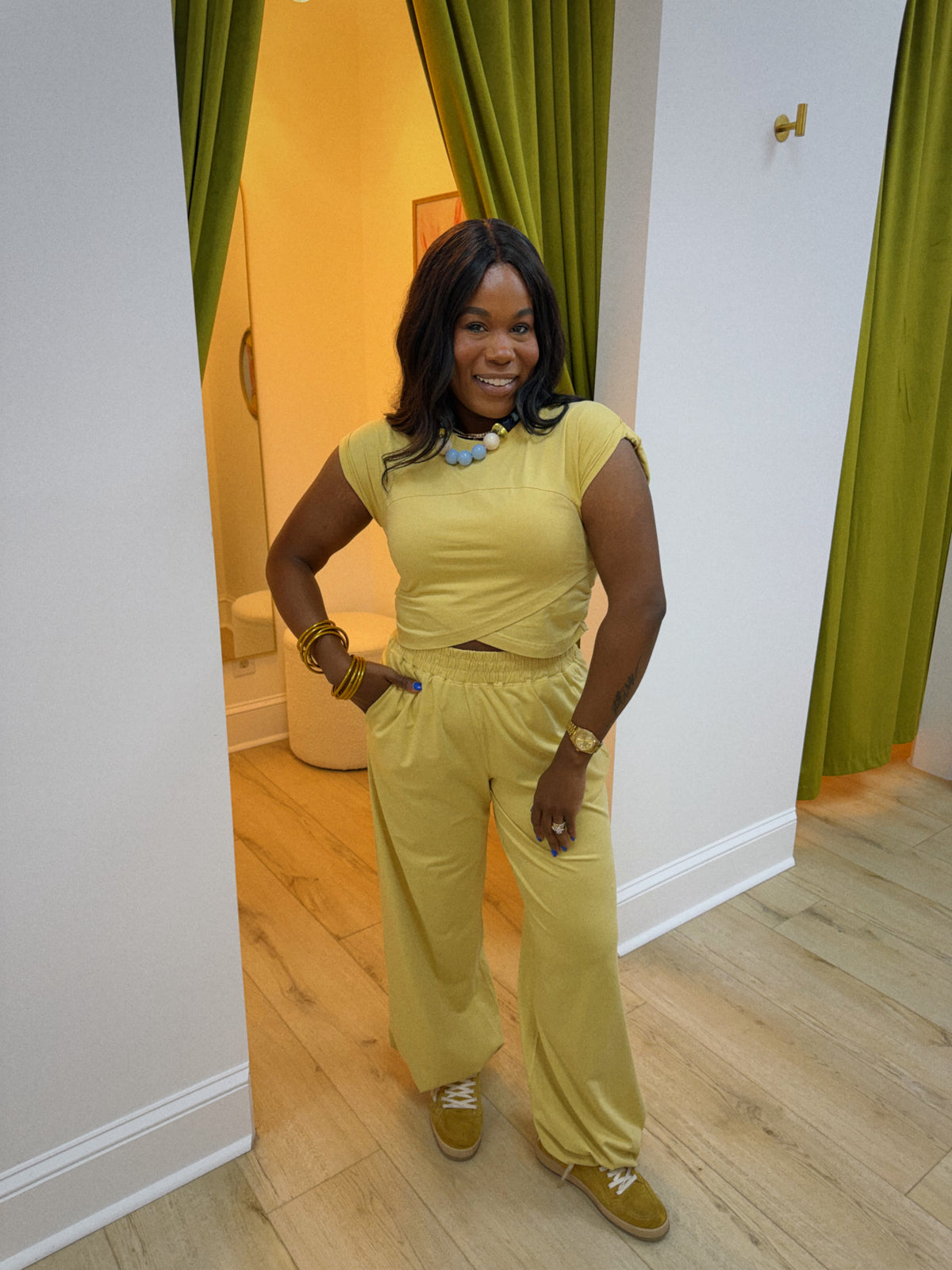 Off Duty Set - Butter Yellow