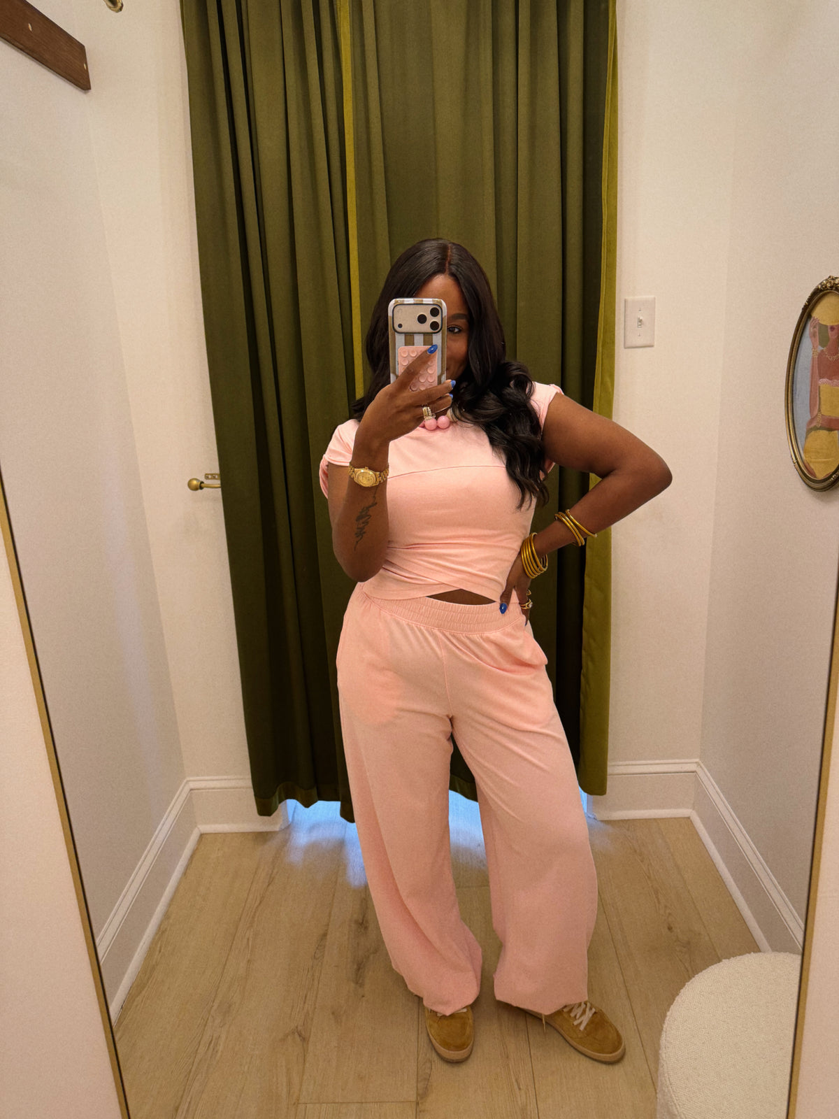 Off Duty Set - Light Pink