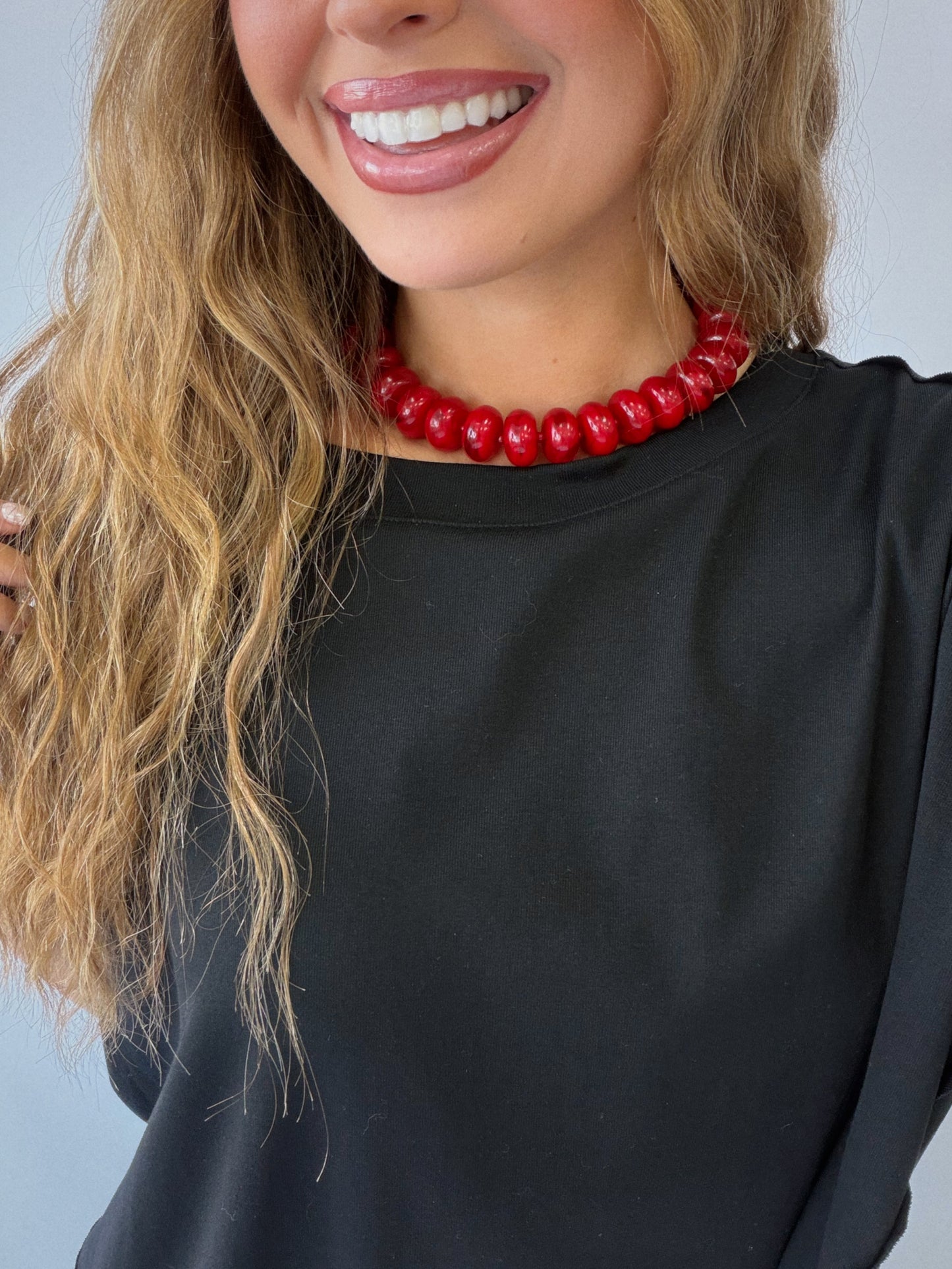 The Classic Beads - Red