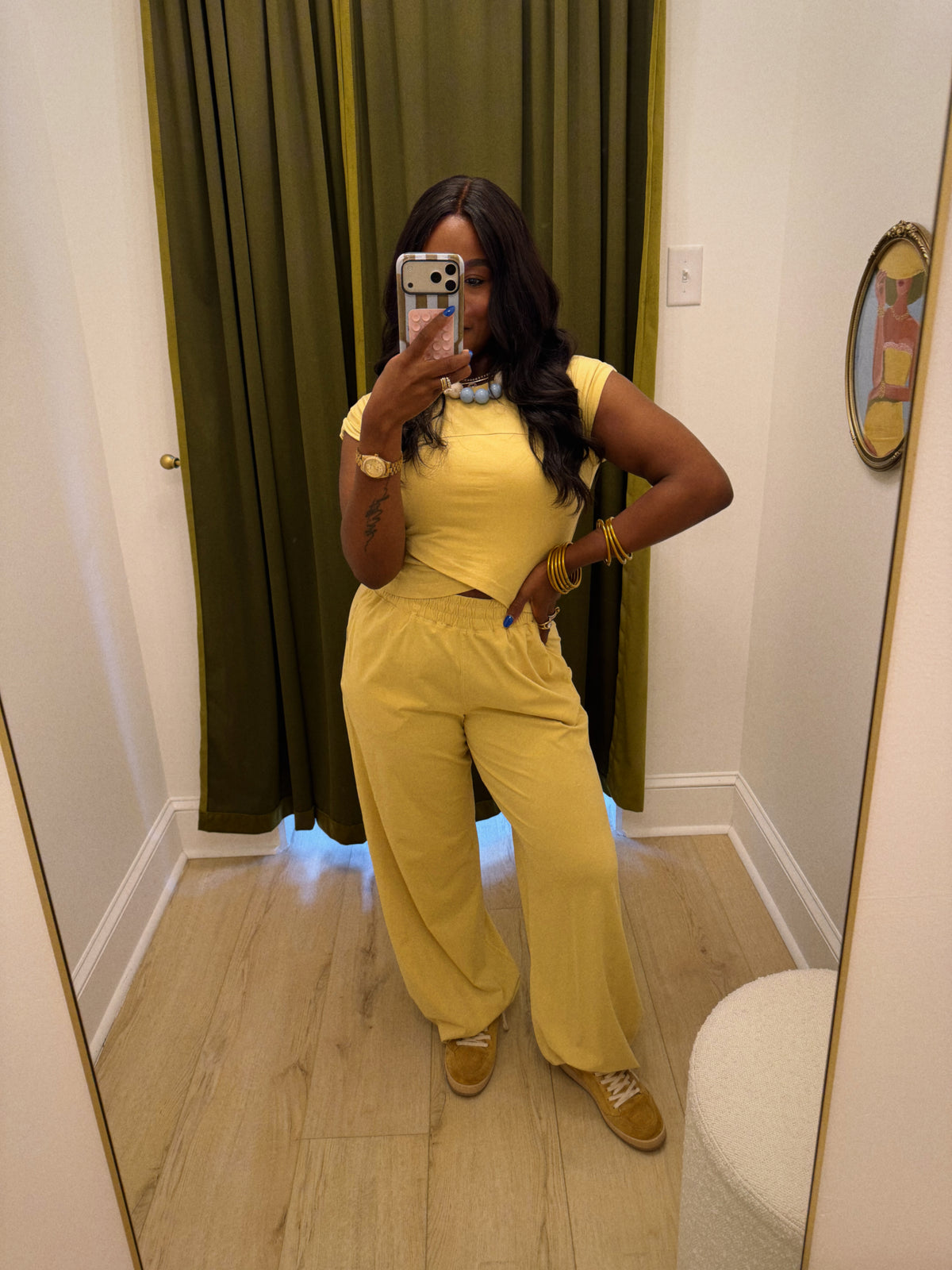 Off Duty Set - Butter Yellow