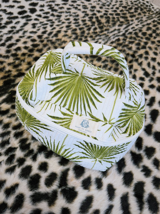 The Palm Paradise Cosmetic Bag