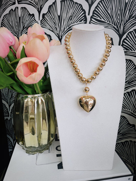 Chunky Heart Necklace