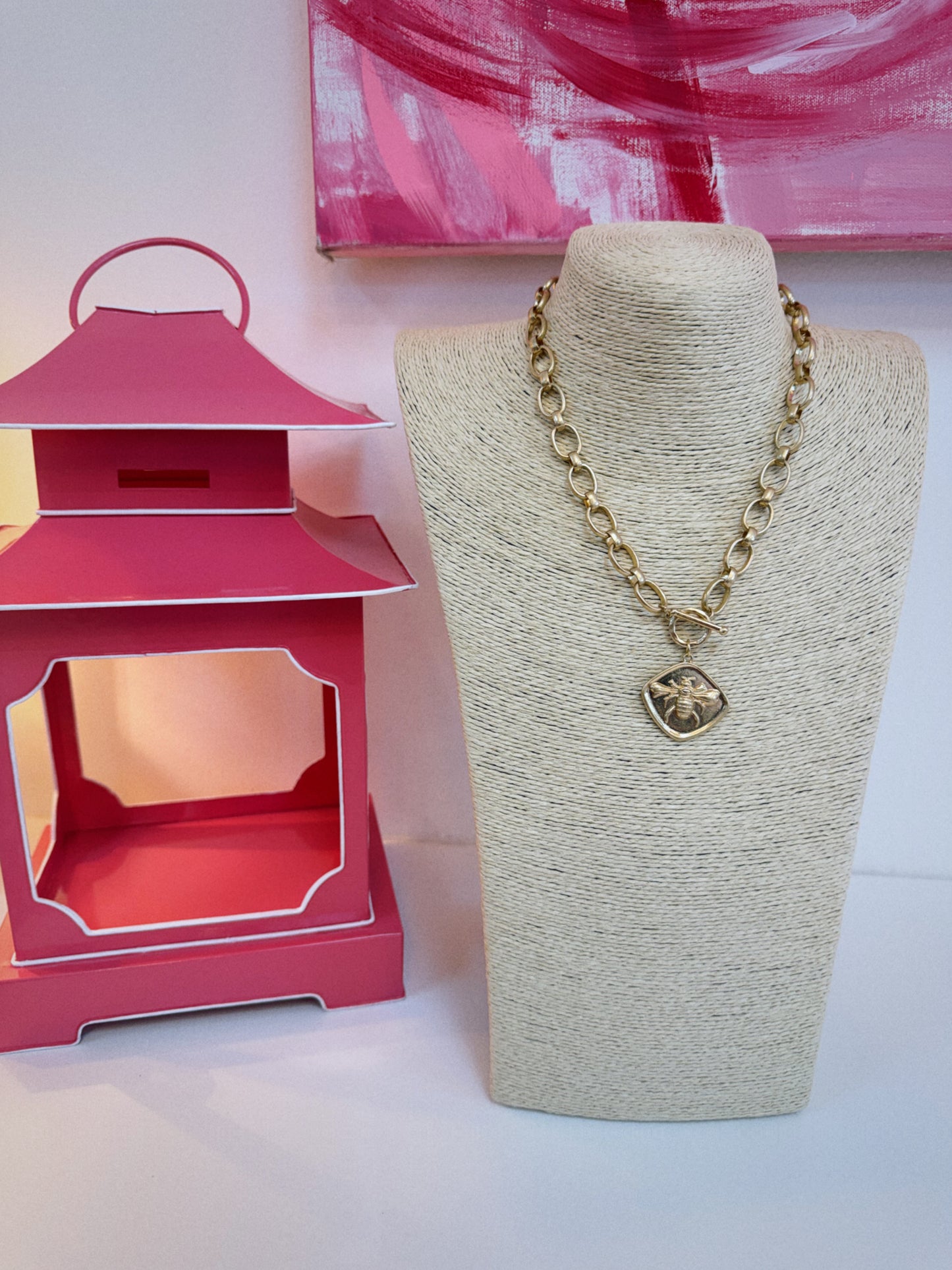 Honey Bee Necklace