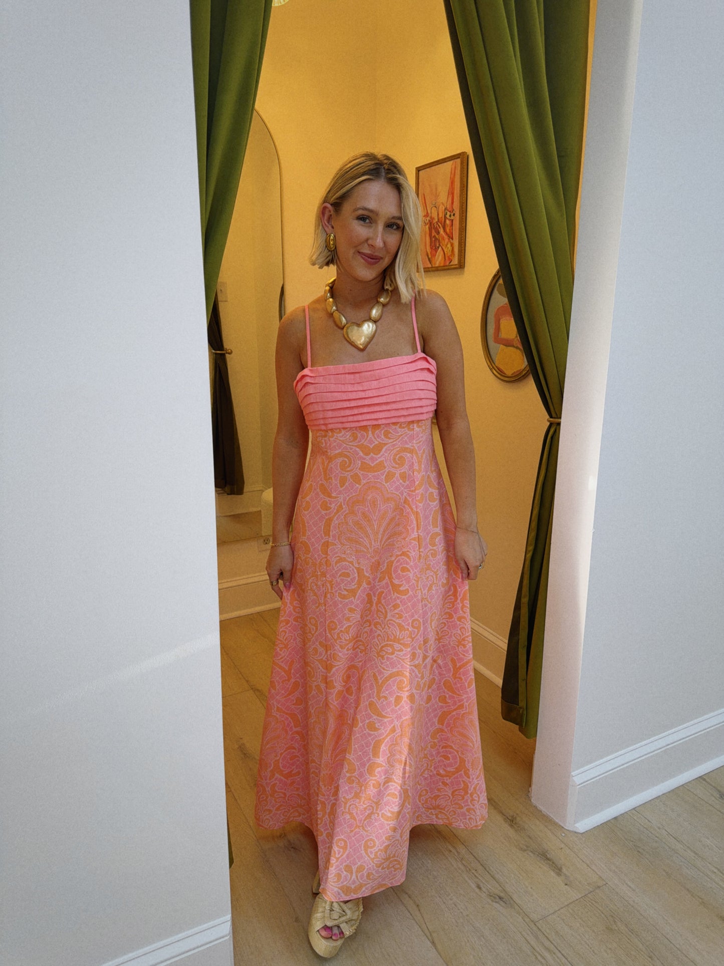 The Coral Cove Maxi Dress