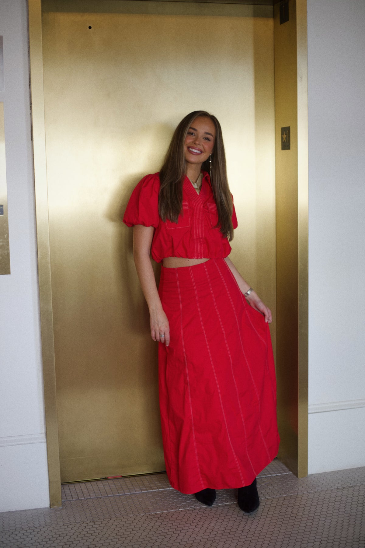 Chasing Red Skirt