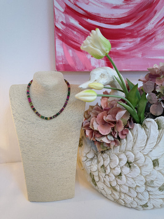 Beaded Bliss Necklace - Multi Color
