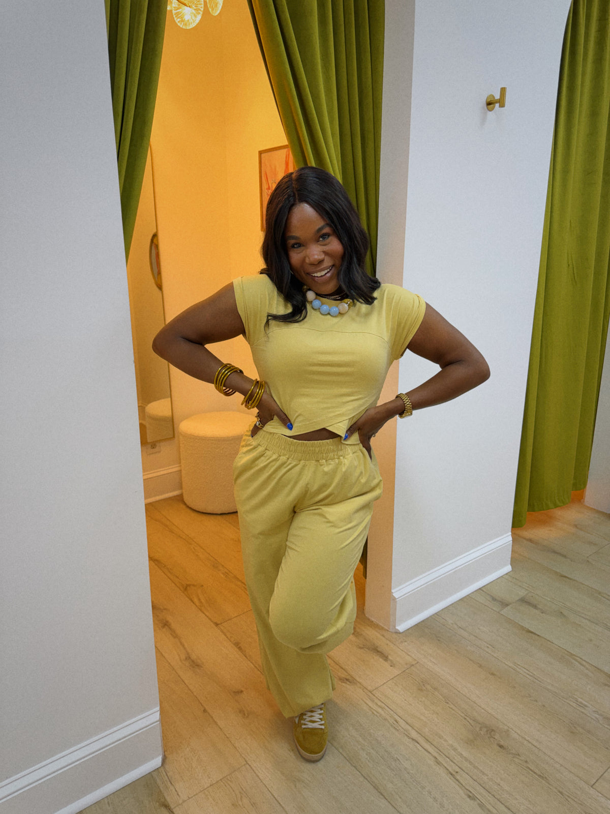 Off Duty Set - Butter Yellow