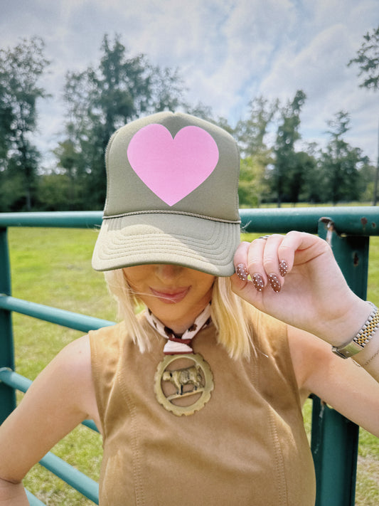 Heart Trucker Hat