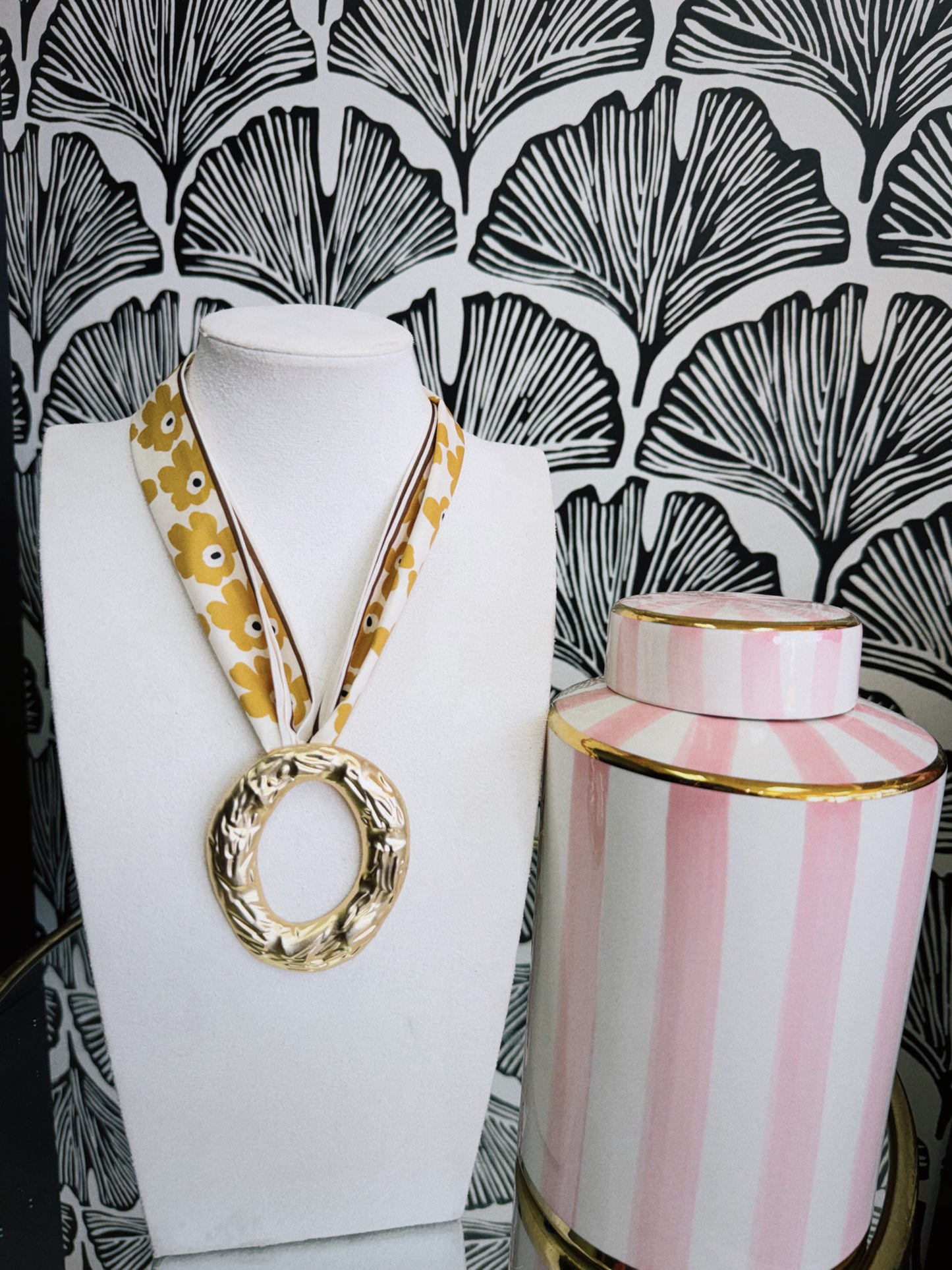 The Golden Loop Scarf Necklace