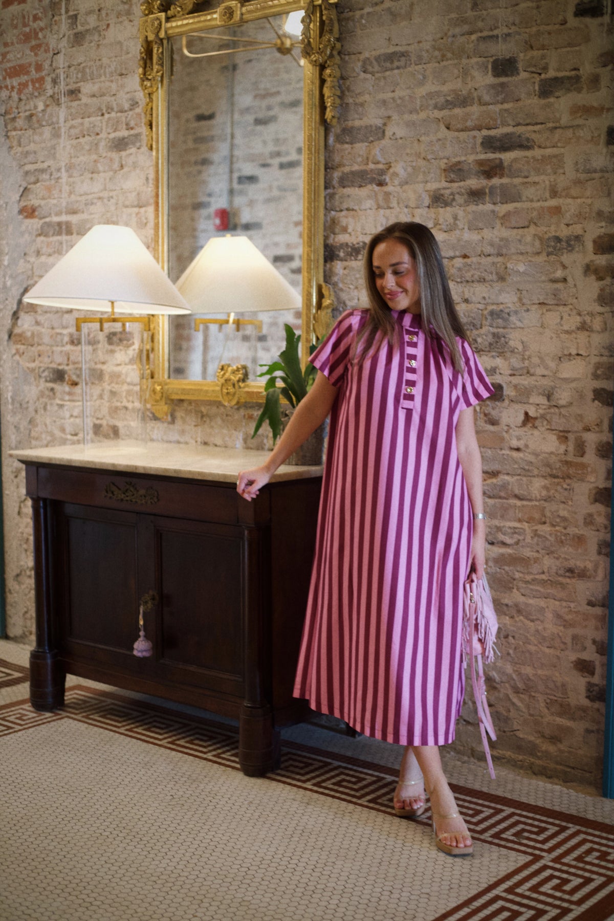 Sweet Talk Striped Dress
