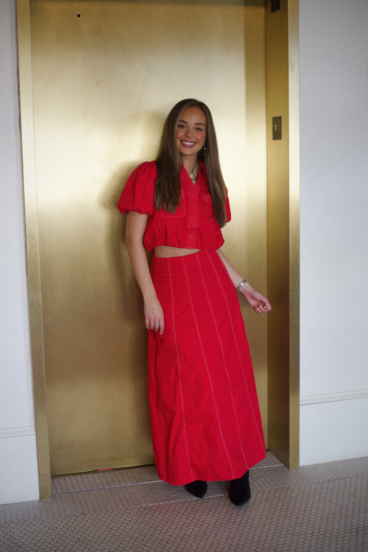 Chasing Red Skirt