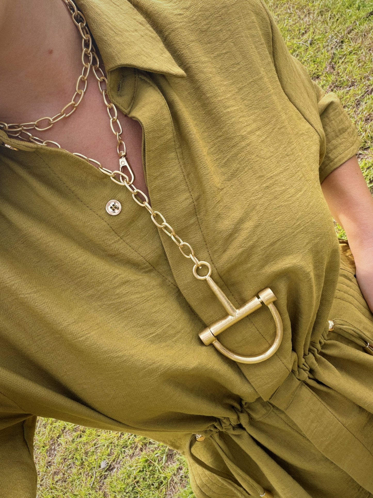The Equestrian Wrap Necklace