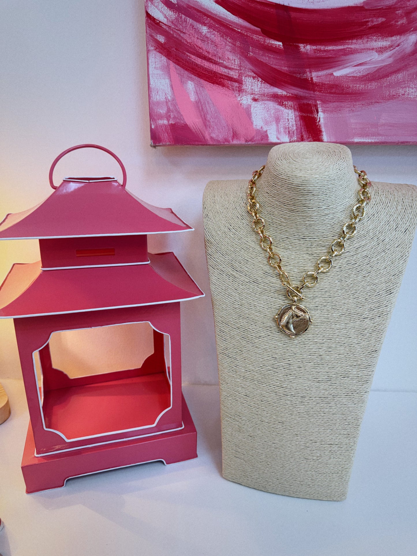 The Saddle Coin Necklace
