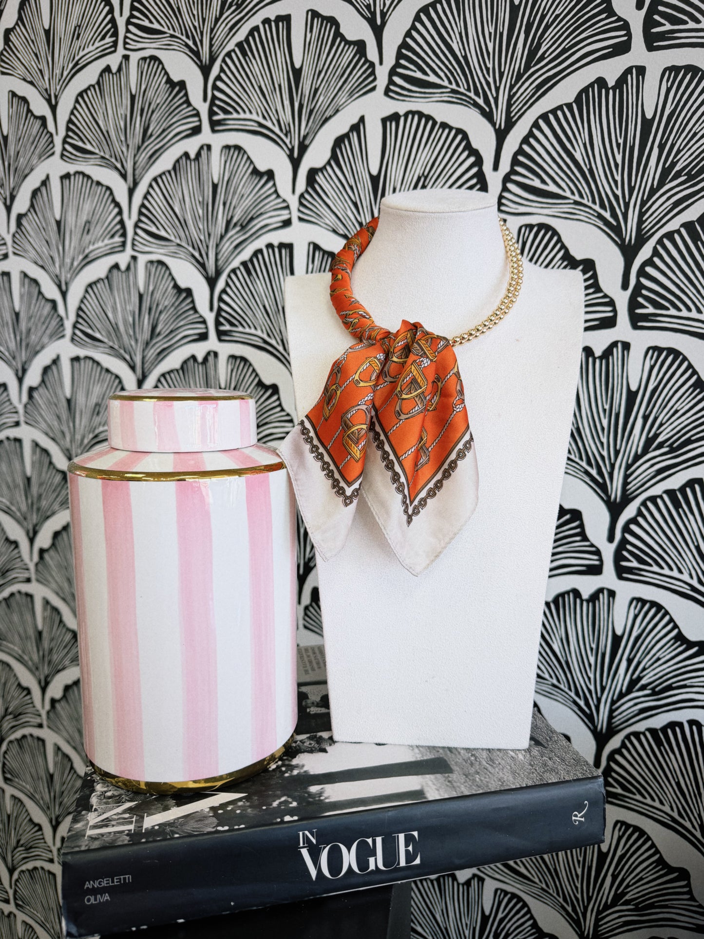 Scarfed & Styled - Orange