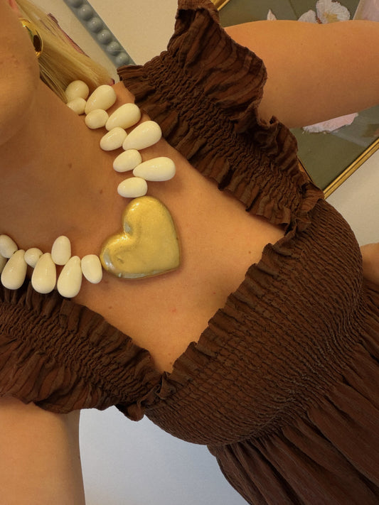Coco Crush Necklace - White