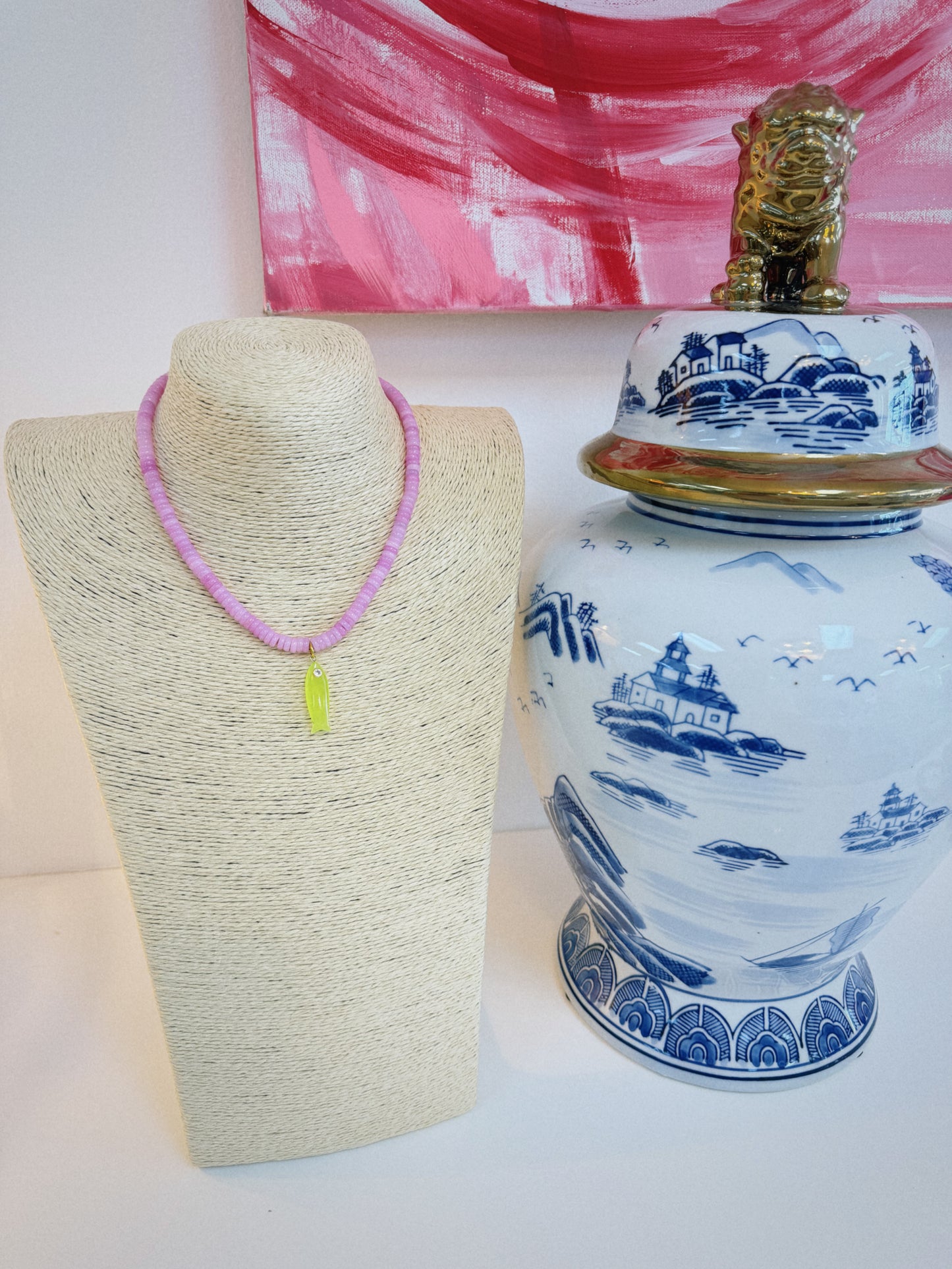Neon Fish Necklace