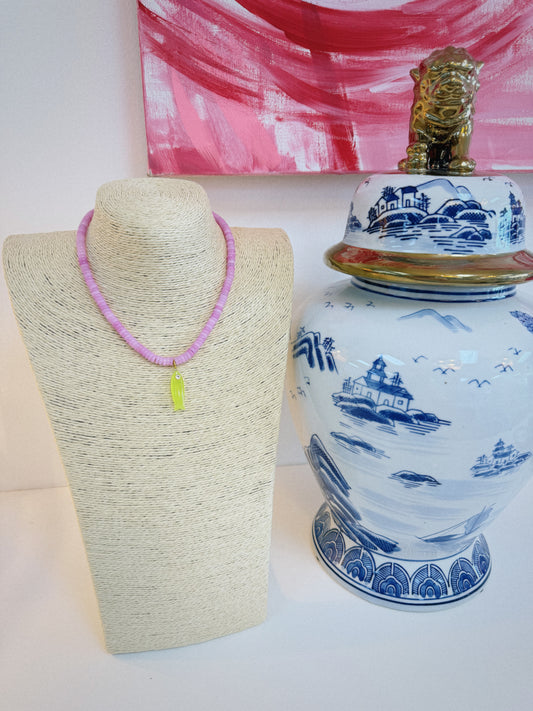 Neon Fish Necklace