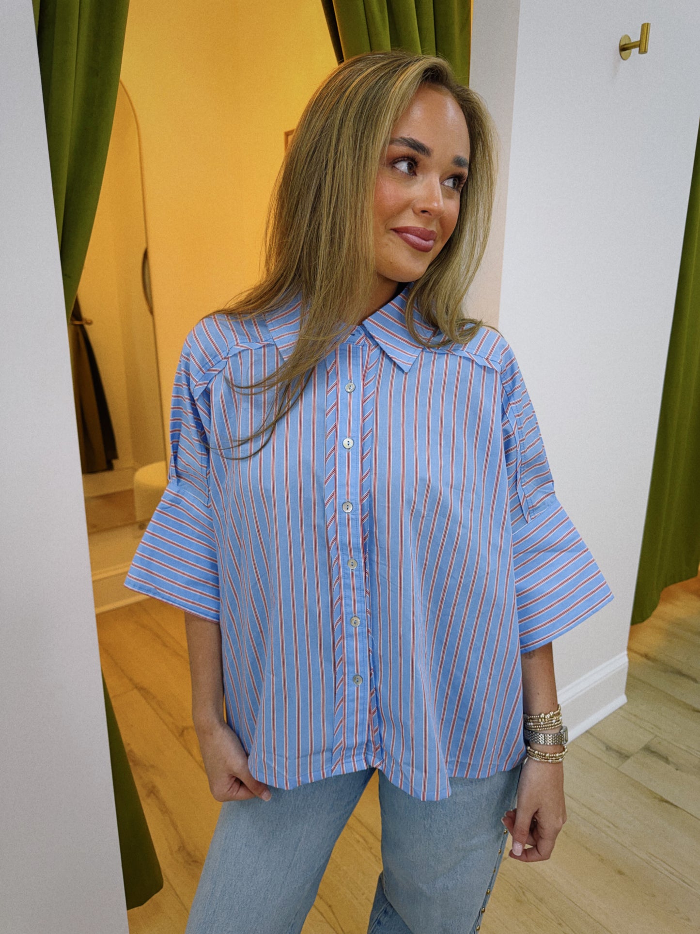 Weekend Stripe Top