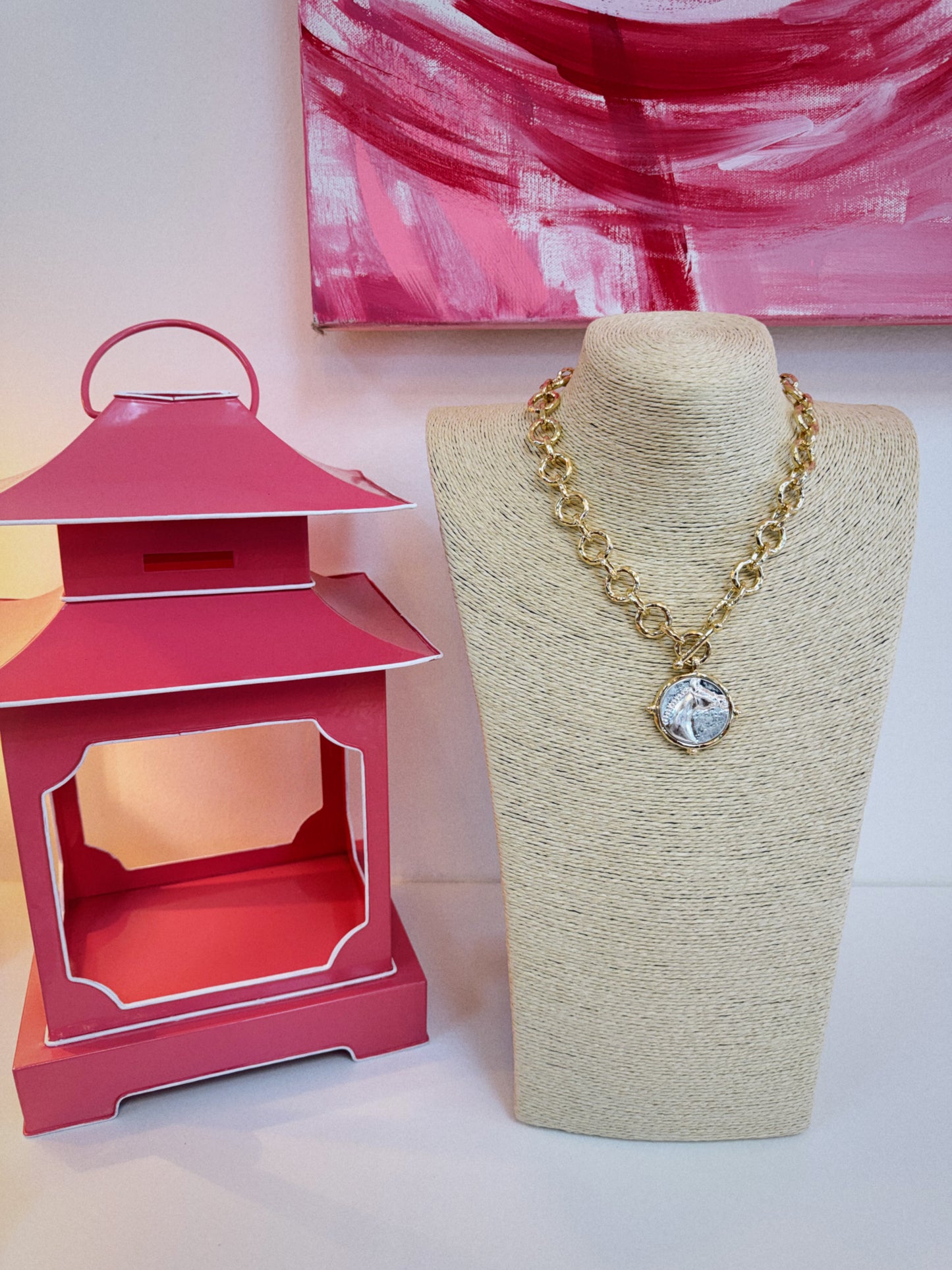 The Saddle Coin Necklace
