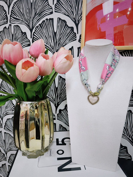 Glow Better Scarf Necklace