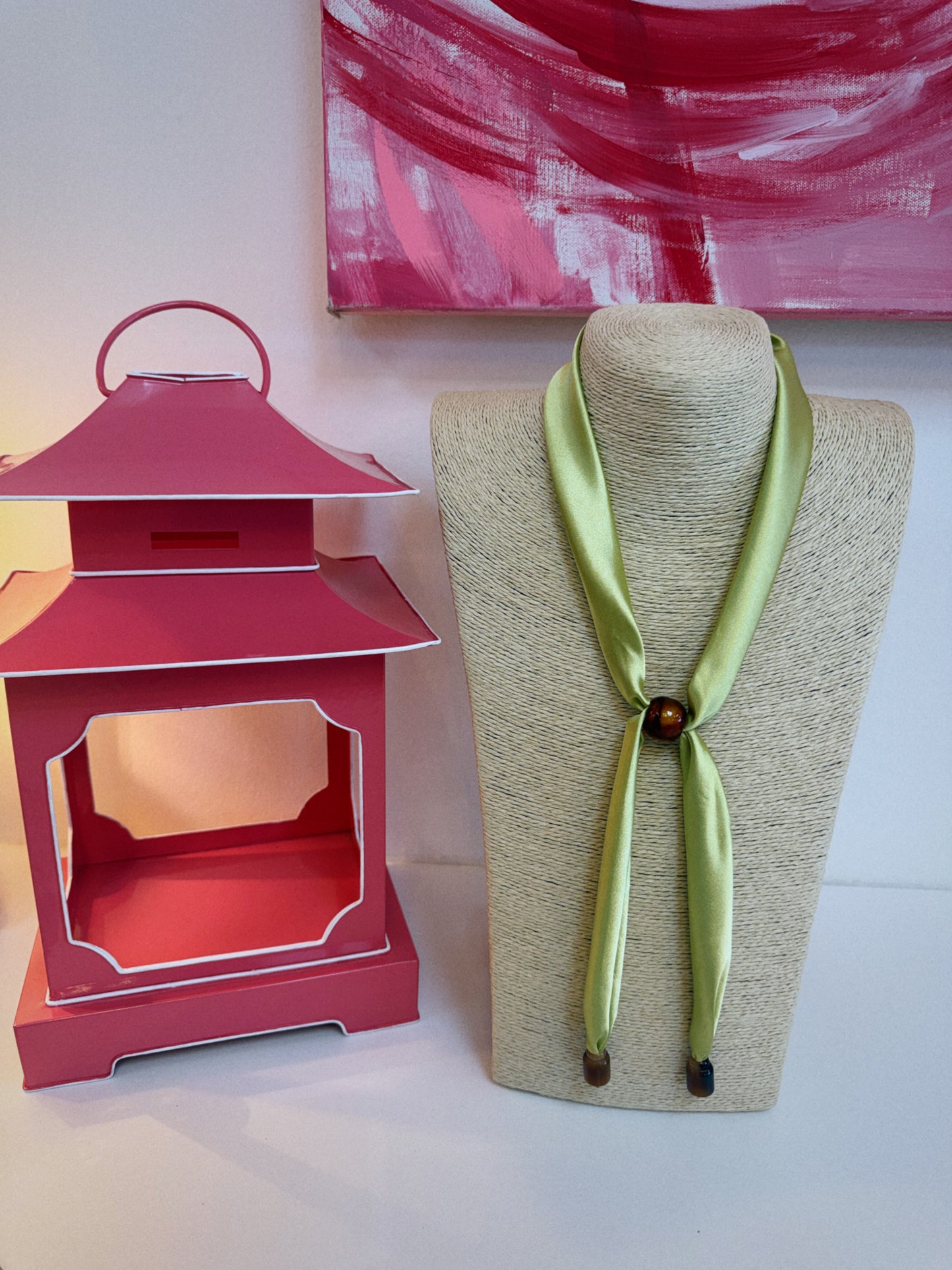 Slide Up Scarf - Green