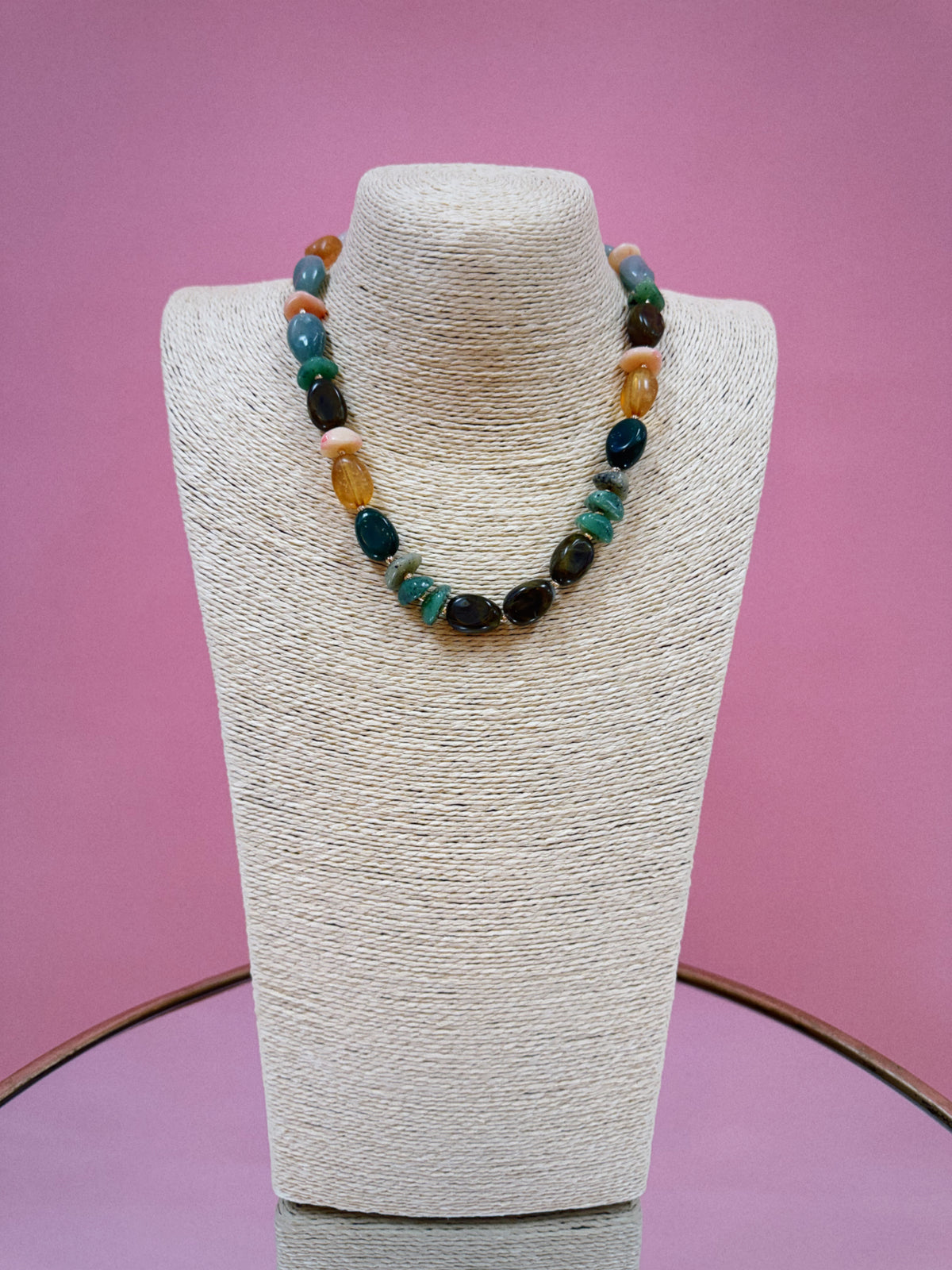 The Vivienne Necklace - Green Combo