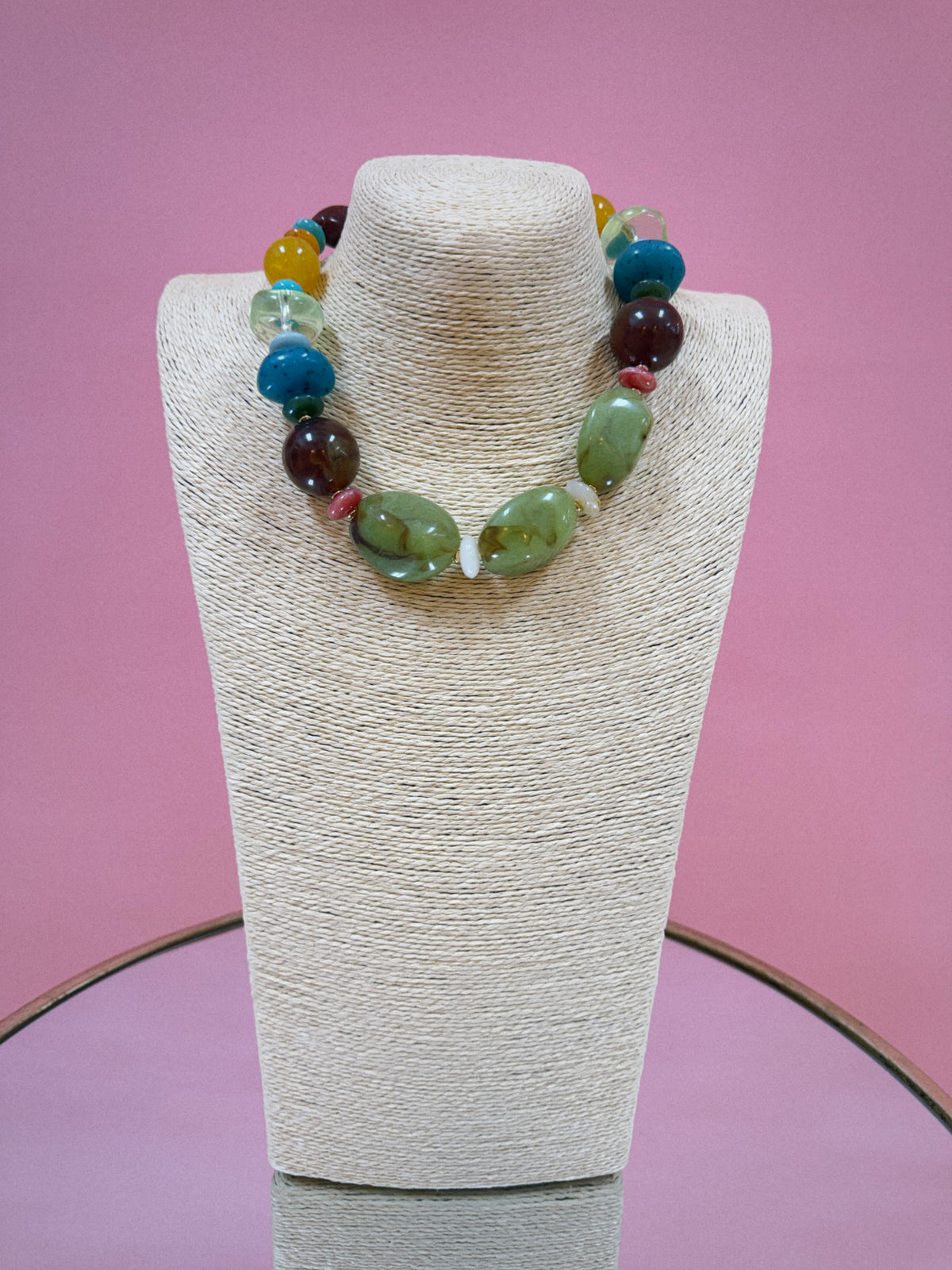 Eclectic Edit Necklace - Green
