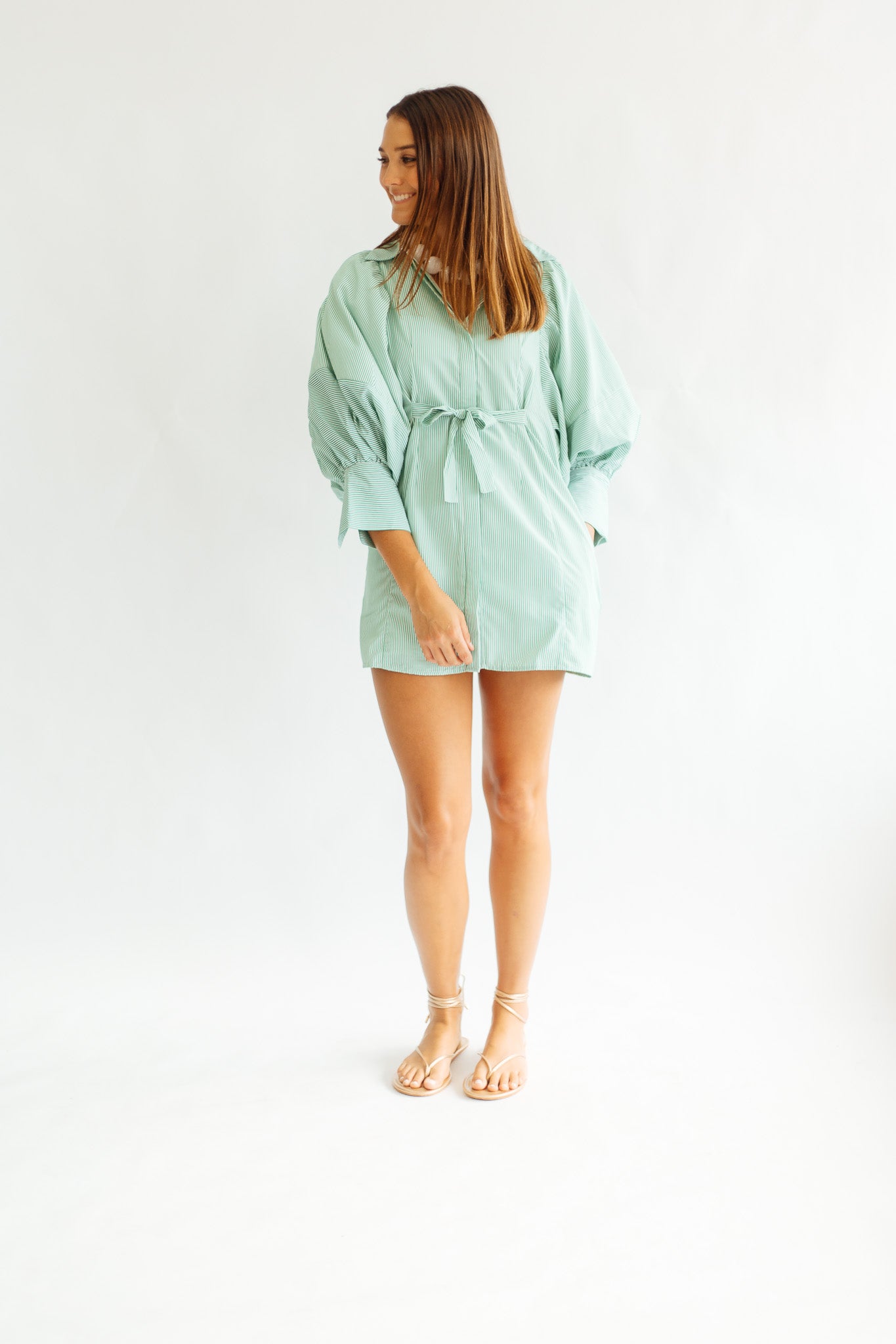 Harbor Stripe Mini Dress
