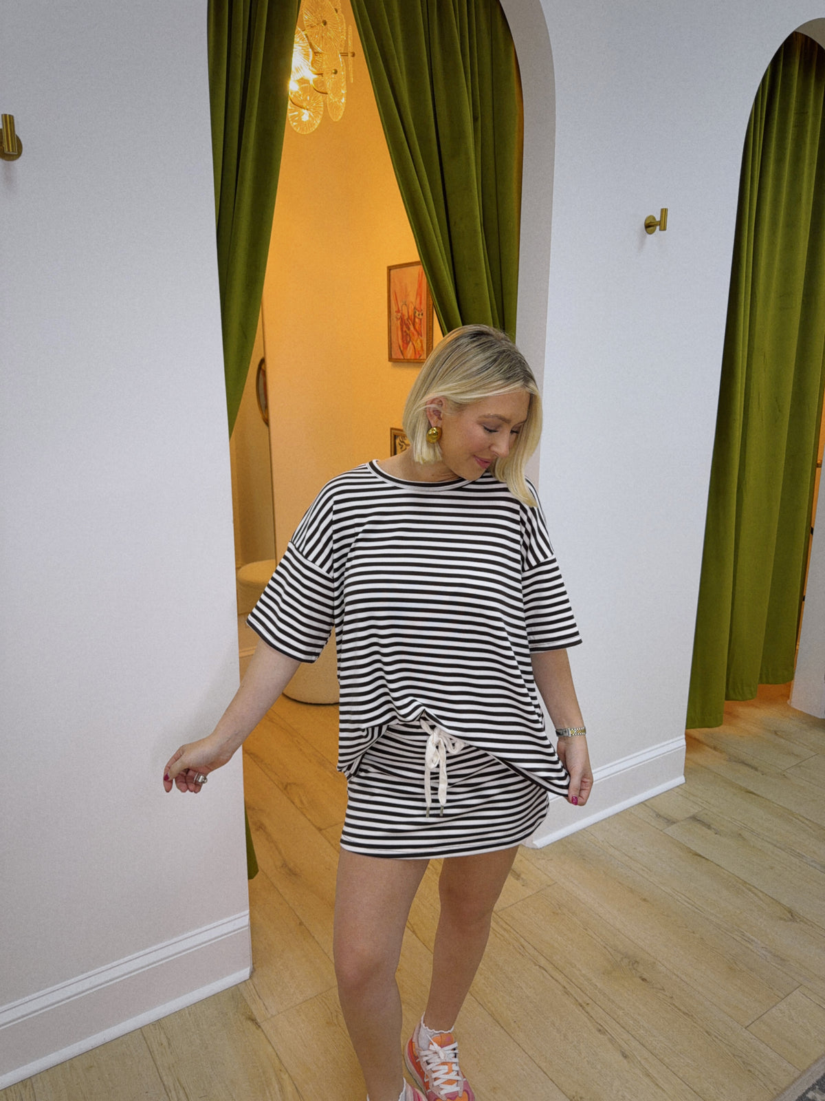 The Leisure Club Skort - Brown