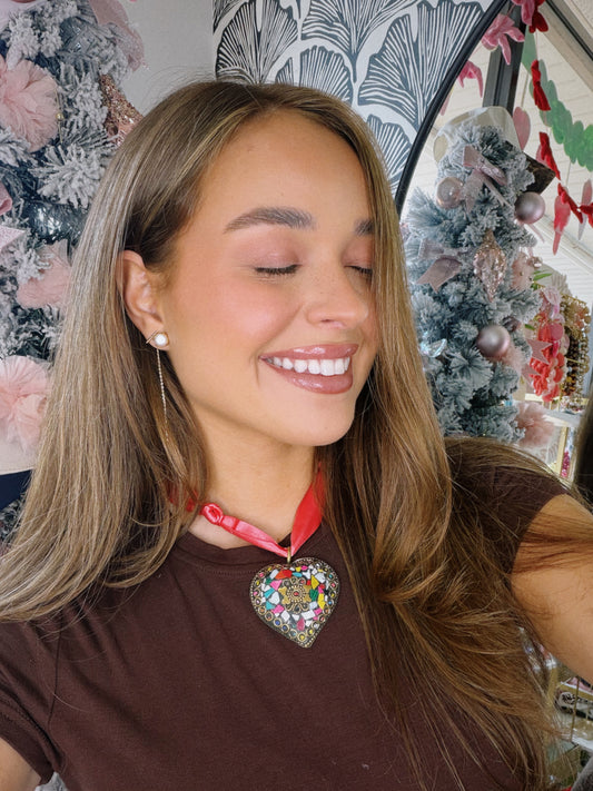 Mix Colors Scarf Necklace