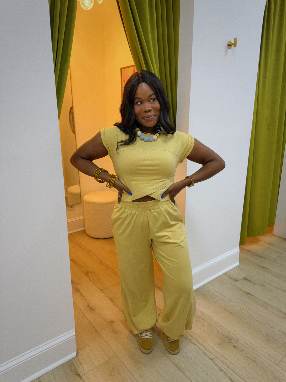 Off Duty Set - Butter Yellow