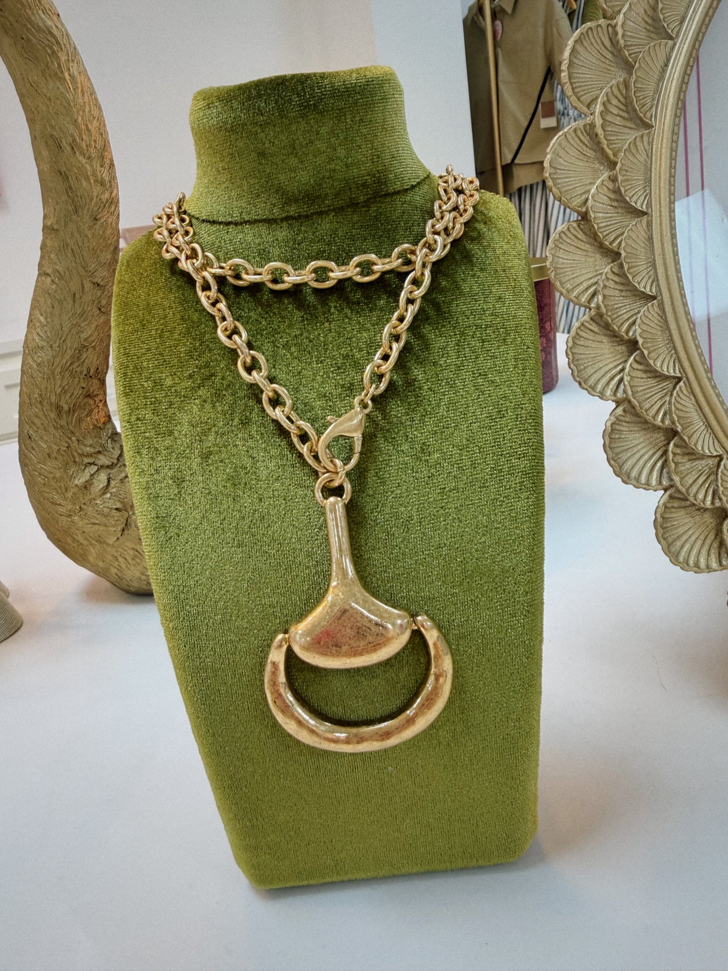 Horsebit Necklace