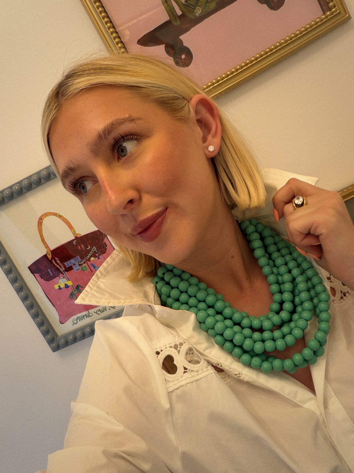 Magnet Beaded Necklace￼