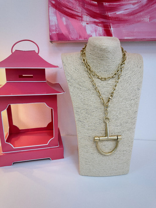 The Equestrian Wrap Necklace