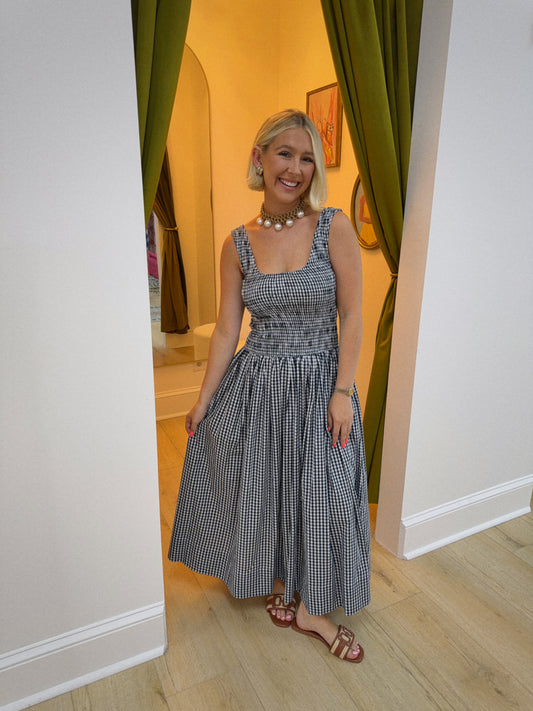 The Georgia Gingham Maxi