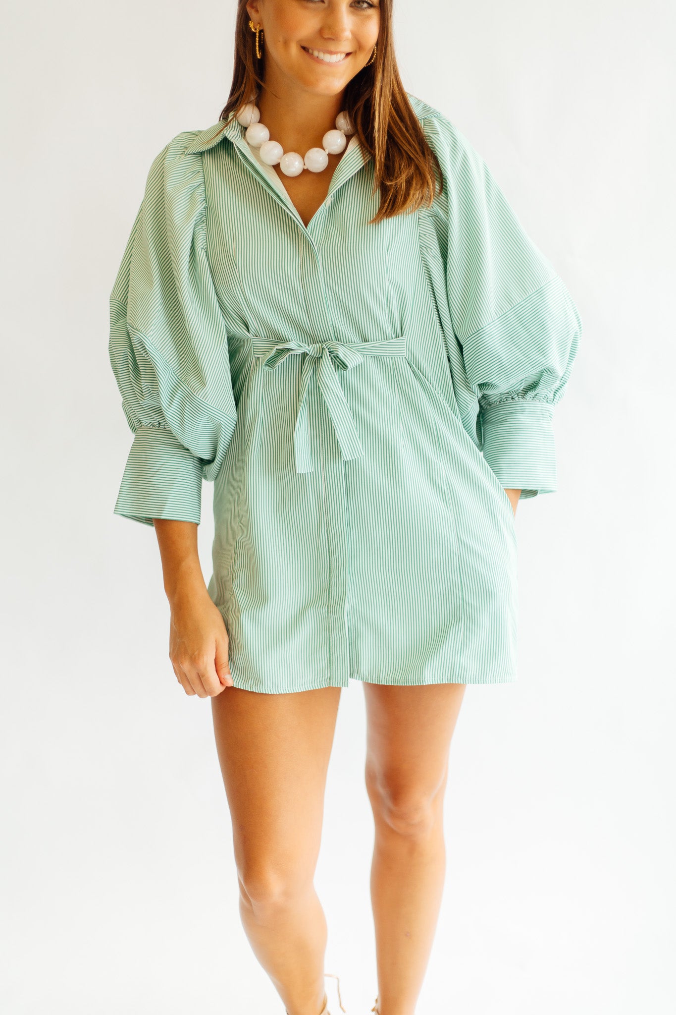 Harbor Stripe Mini Dress