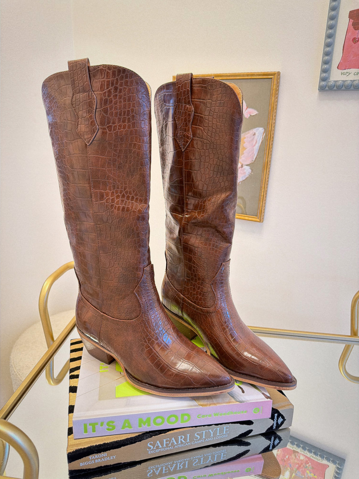 The Leann Boots - Brown