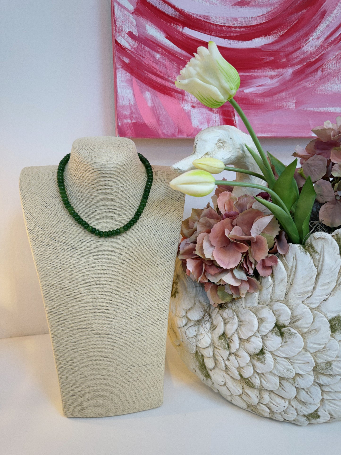 The Bead Edit Necklace - Green