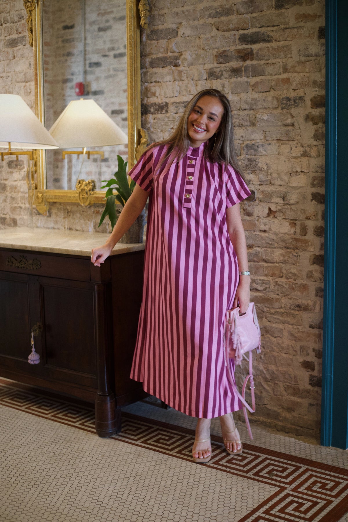 Sweet Talk Striped Dress