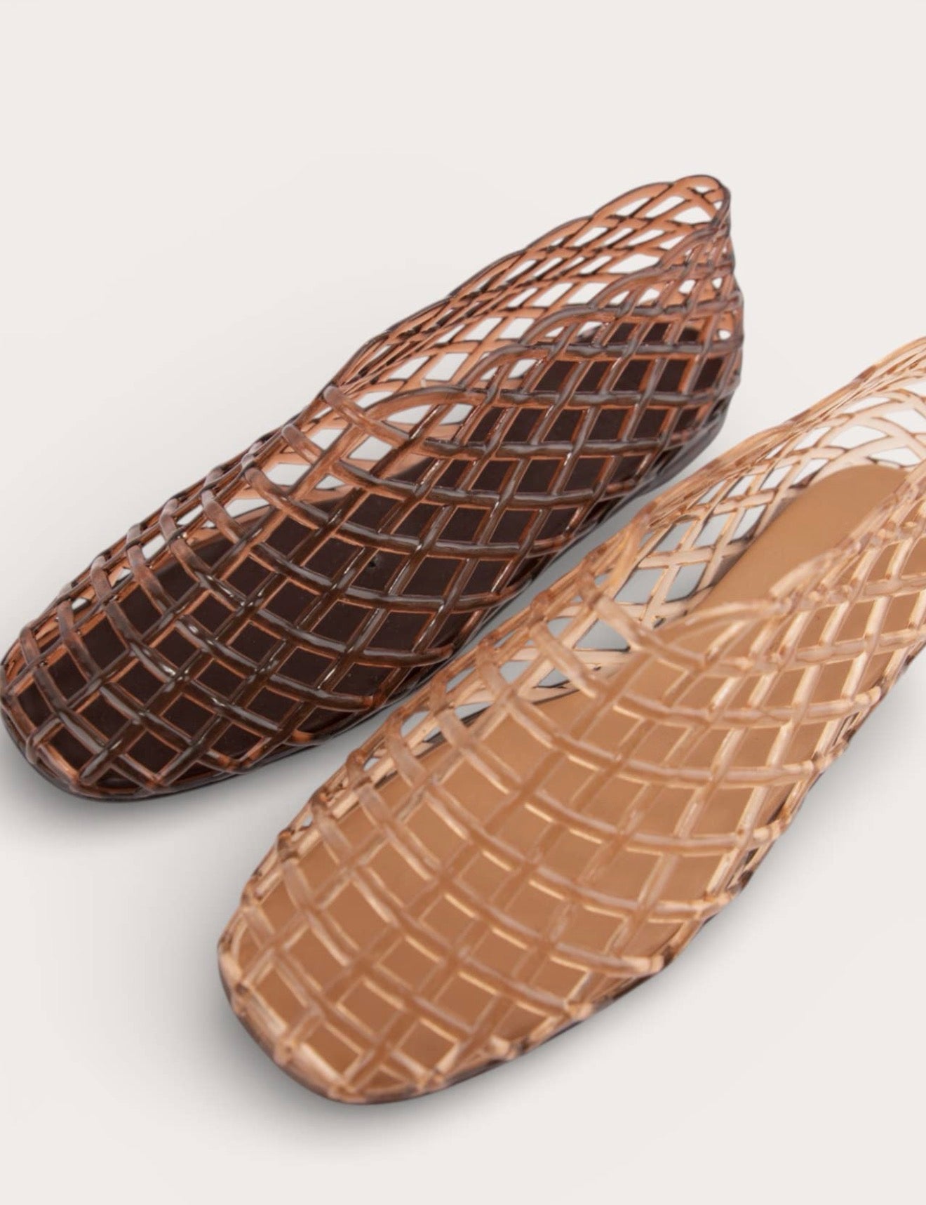 Brown Jelly Shoes